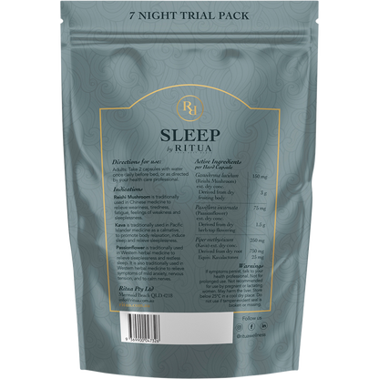 SLEEP Trial Pack Reishi Mushroom Passionflower Kava