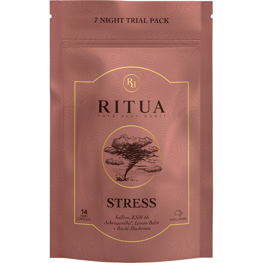 STRESS Trial Pack Saffron Ashwagandha LemonBalm Reishi