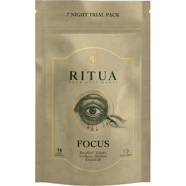FOCUS Trial Pack BacoMind Ginko Cordyceps Tyrosine B6