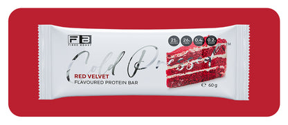 Fibre Boost Cold Pressed Red Velvet flavoured Protein Bar