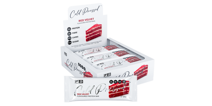Fibre Boost Cold Pressed Red Velvet flavoured Protein Bar