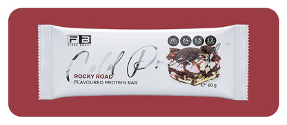 Fibre Boost Cold Pressed Rocky Road flavoured Protein Bar
