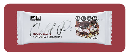 Fibre Boost Cold Pressed Rocky Road flavoured Protein Bar