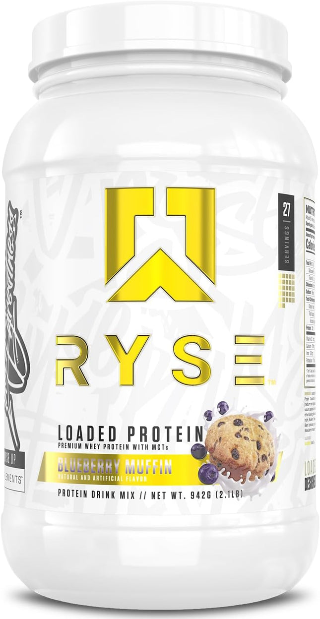 Ryse Loaded Protein Blueberry Muffin 2lb (907g)