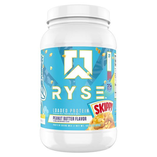 Ryse Skippy Peanut Butter Loaded Protein Dietary Supplement, 907 g