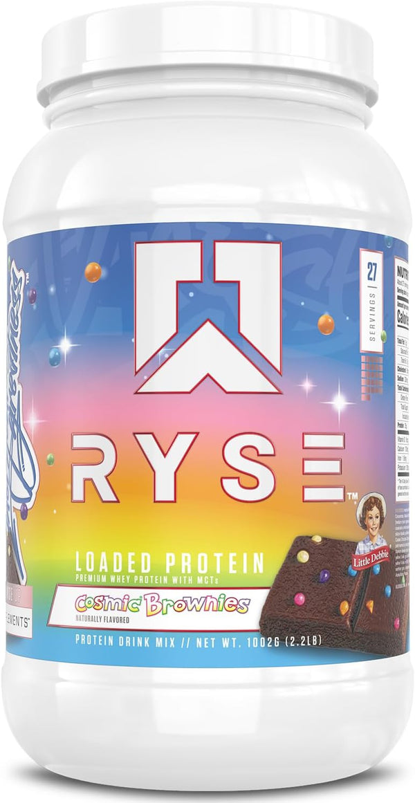 RYSE Supplements RYSE Loaded Protein Powder - Little Debbie Cosmic Brownie Little Debbie Cosmic Brownies 2lb (907g)