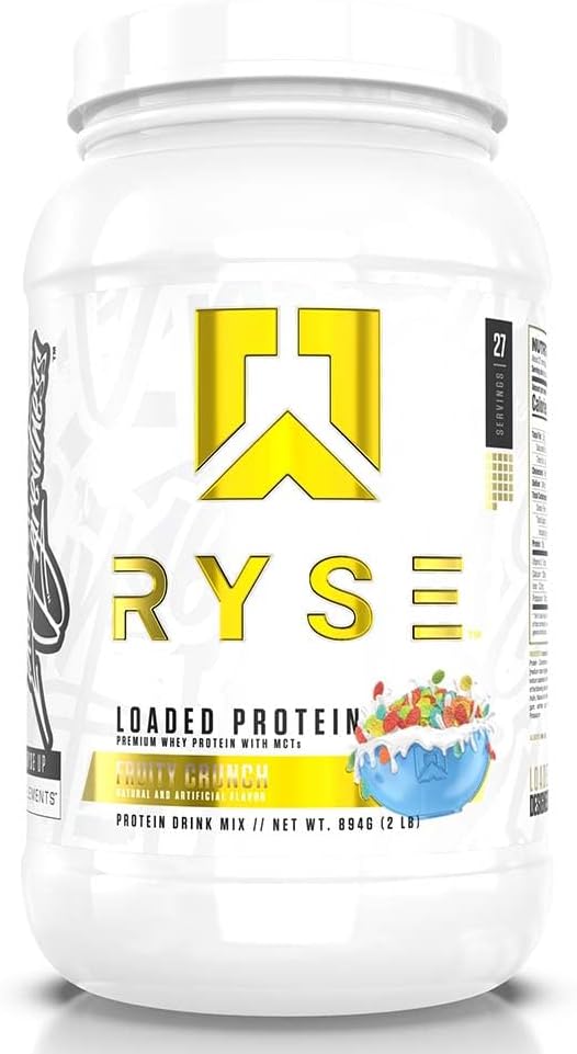 Ryse Skippy Peanut Butter Loaded Protein 907g front packaging
