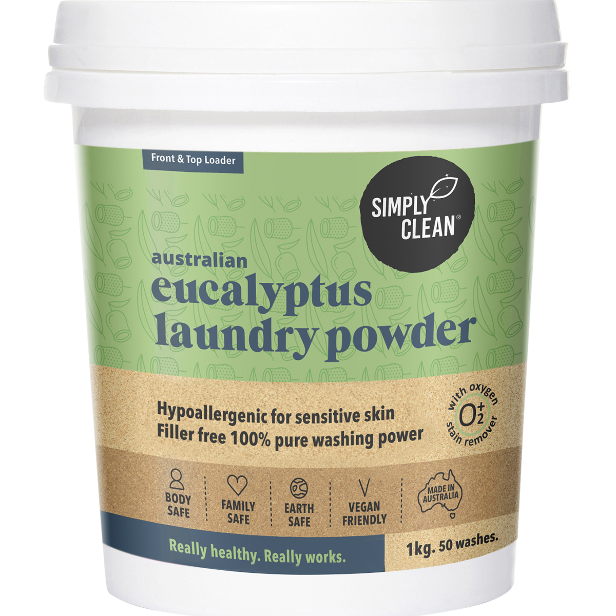 Laundry Powder Eucalyptus