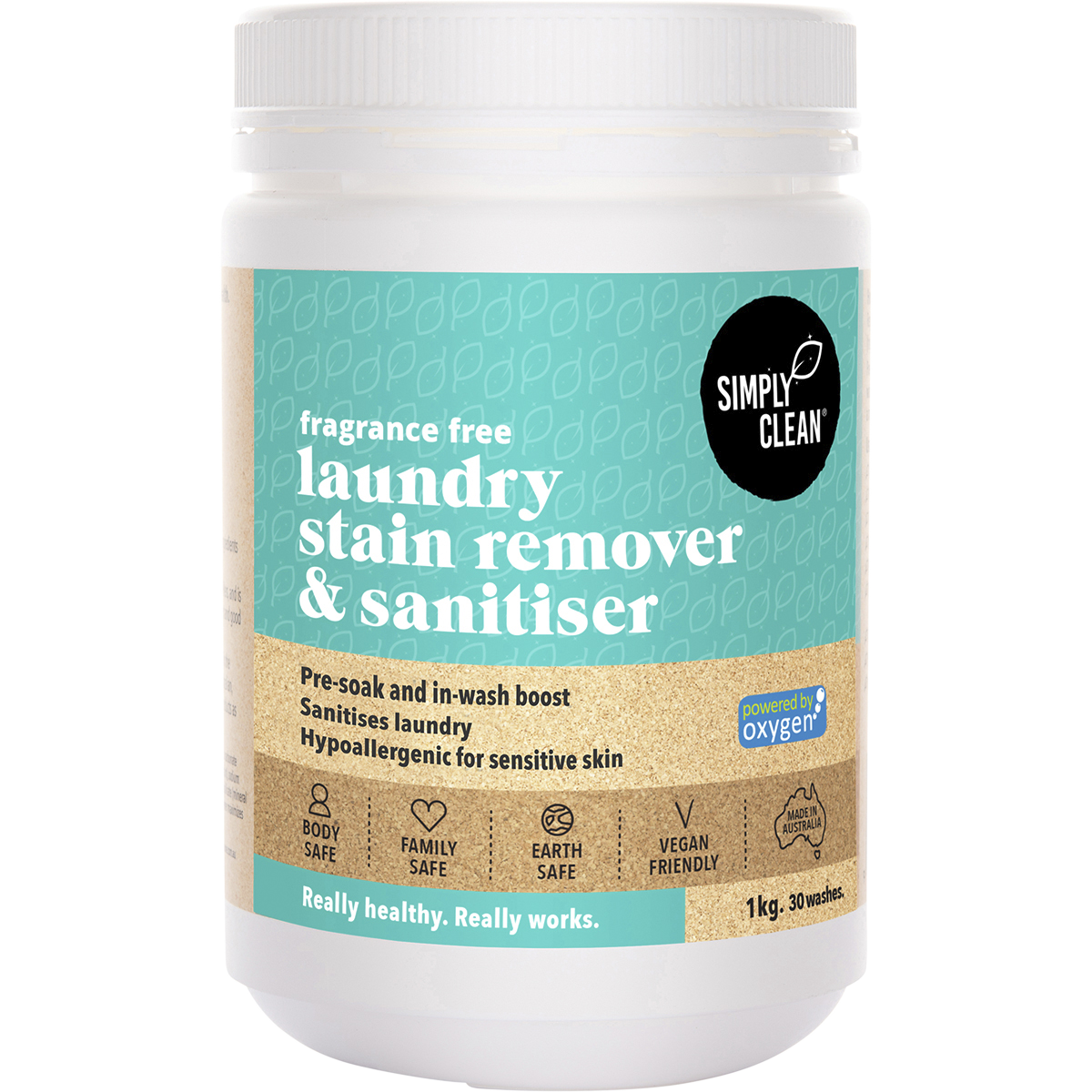 Laundry Stain Remover & Sanitiser Fragrance Free