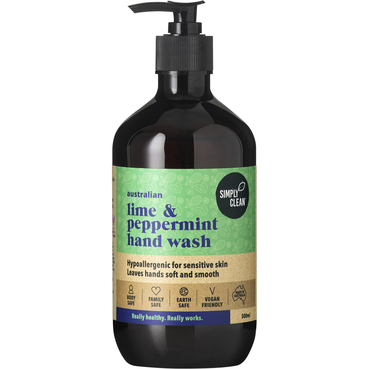 Hand Wash Lime & Peppermint