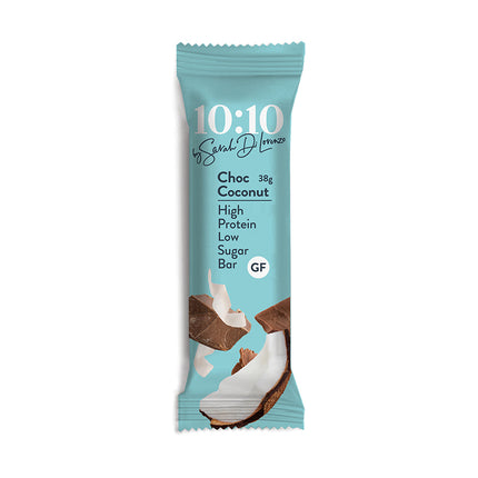 1010 by Sarah Di Lorenzo Protein Snack Bar - Choc Coconut 38g (Pack of 14)