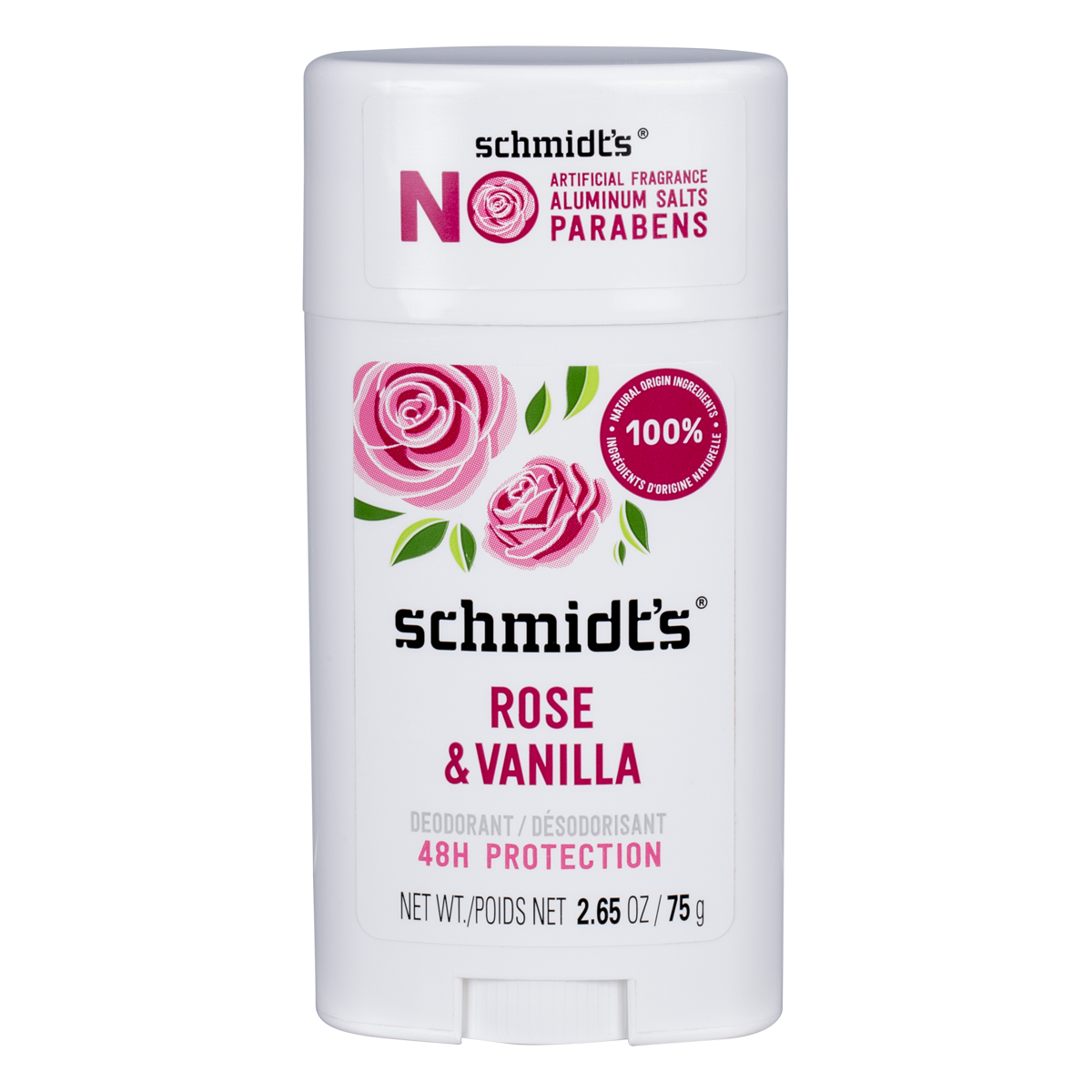 Deodorant Stick Rose + Vanilla