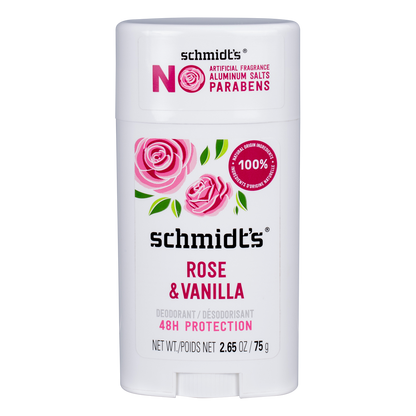 Deodorant Stick Rose + Vanilla