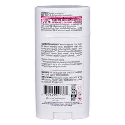 Deodorant Stick Rose + Vanilla