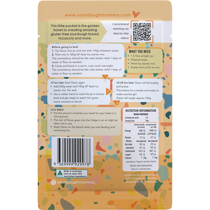 Sourdough Starter Gluten Free