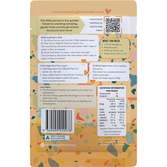 Sourdough Starter Gluten Free