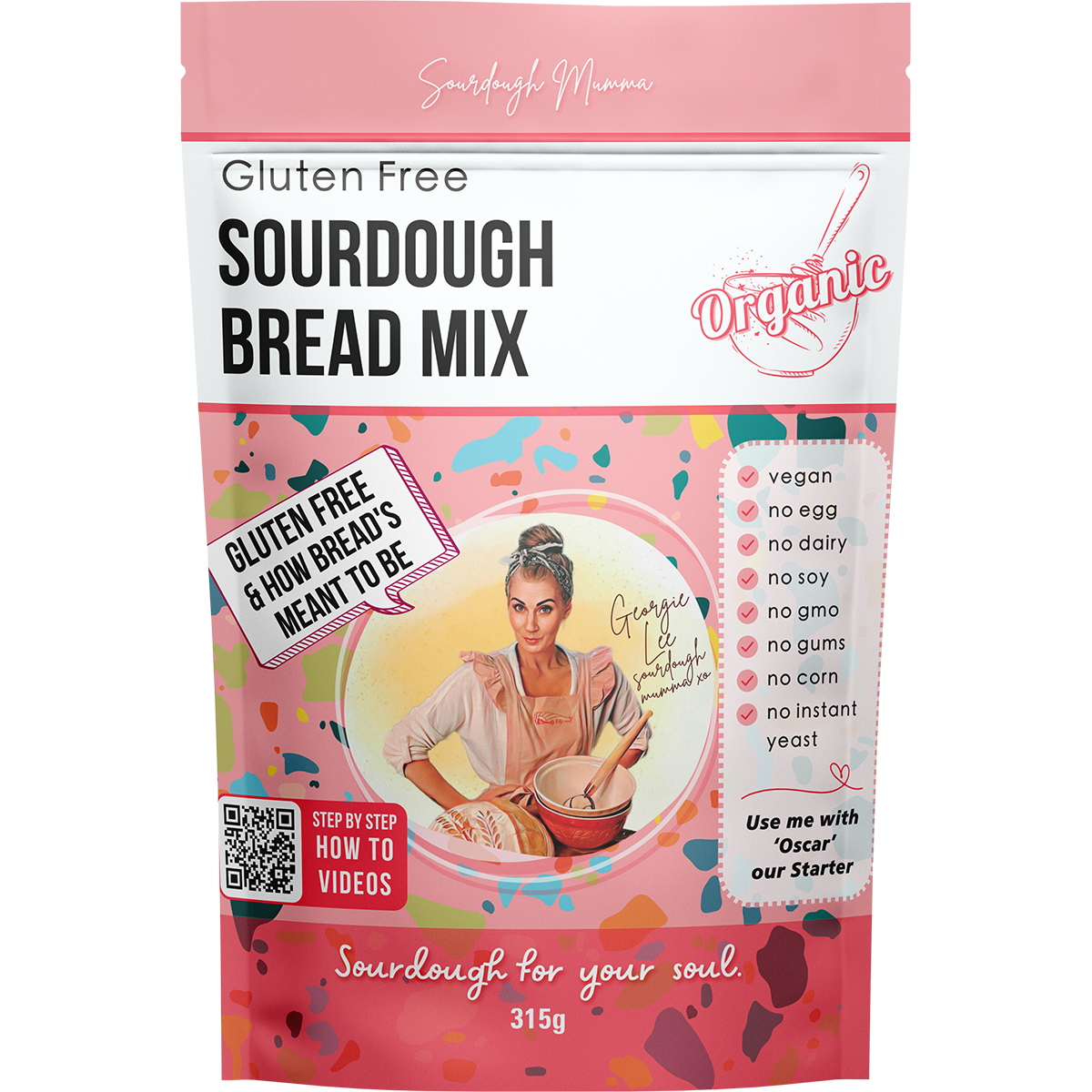 Sourdough Bread Mix Gluten Free