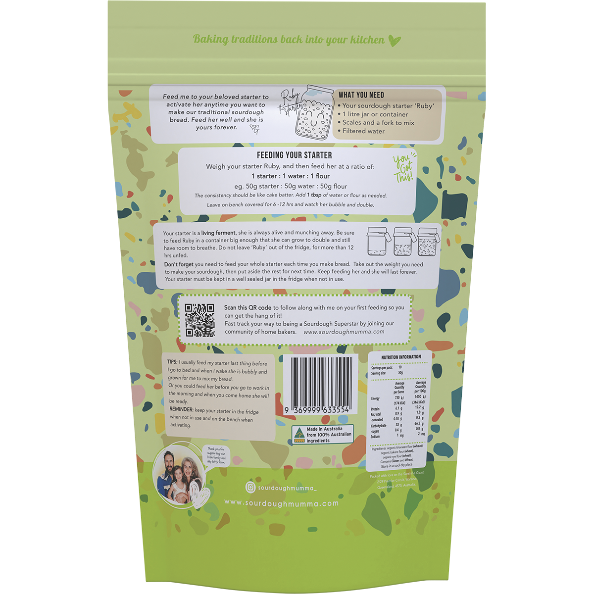 Feed My Starter Mix Traditional