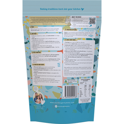 Spelt Wholemeal Sourdough Bread Mix Traditional