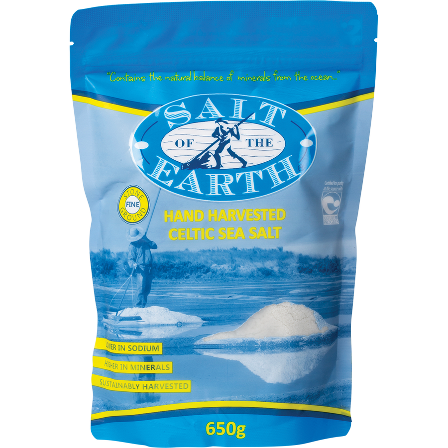 SALT OF THE EARTH Celtic Sea Salt Fine