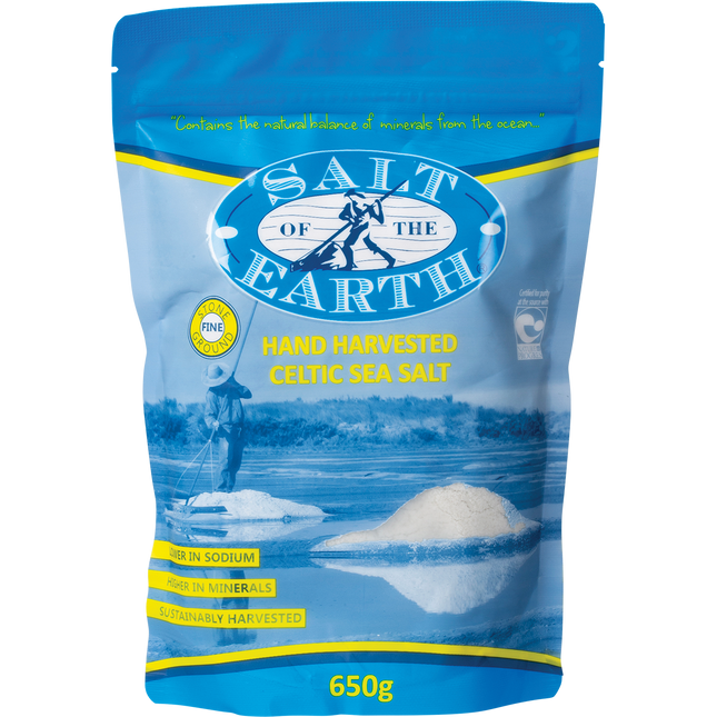 SALT OF THE EARTH Celtic Sea Salt Fine