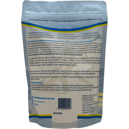 Celtic Sea Salt Ultra Fine