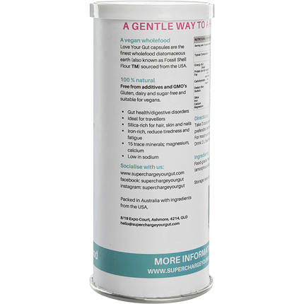 Love Your Gut Capsules Diatomaceous Earth