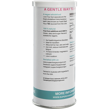 Love Your Gut Capsules Diatomaceous Earth