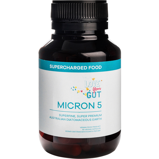 Love Your Gut Capsules Micron 5 Diatomaceous Earth