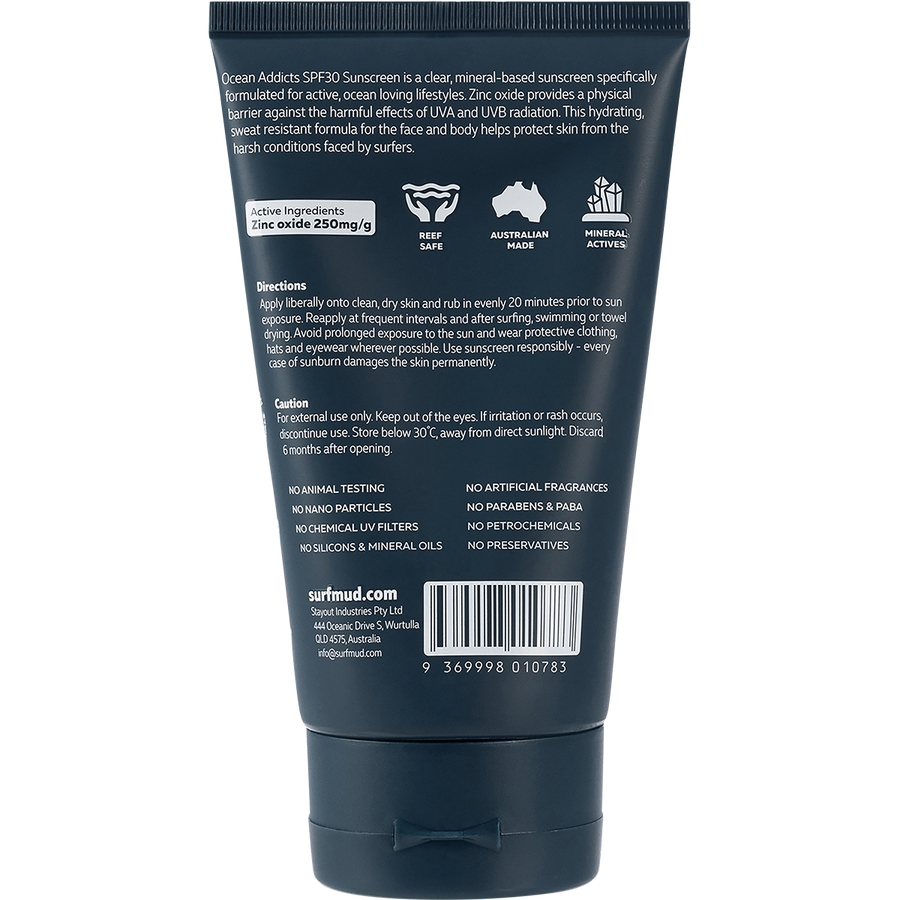 Oceans Addicts Sunscreen SPF 30