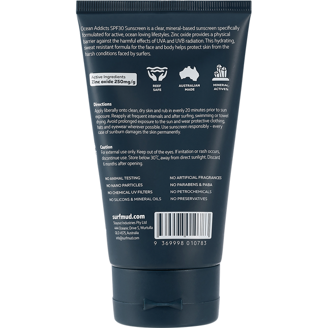 Oceans Addicts Sunscreen SPF 30