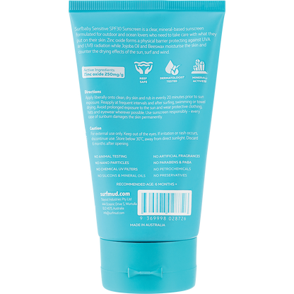 Surfbaby Sensitive Sunscreen SPF 30