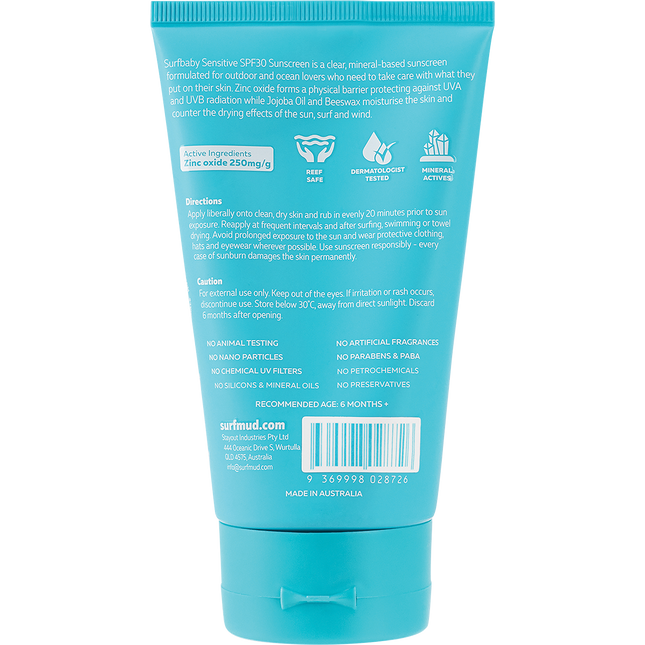 Surfbaby Sensitive Sunscreen SPF 30