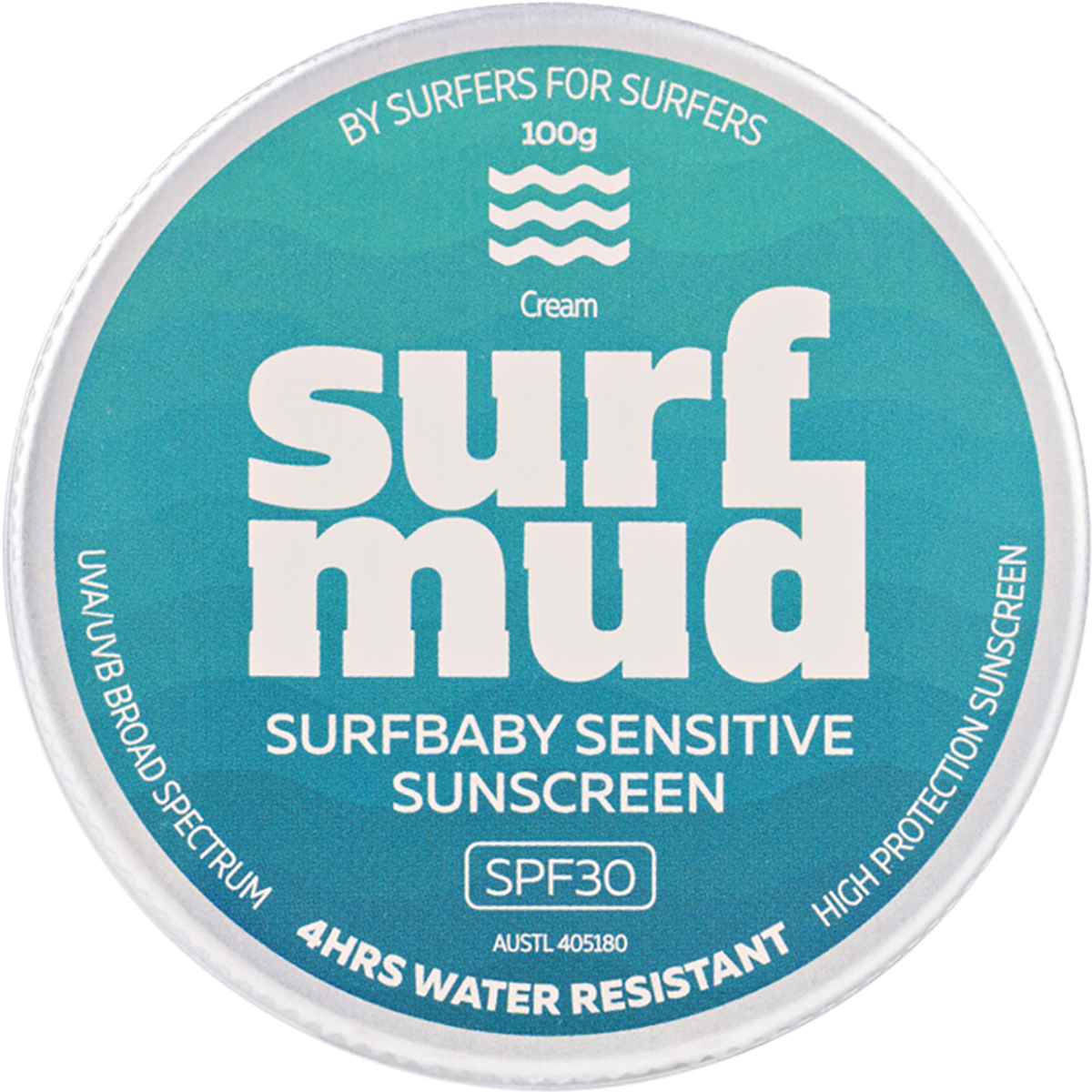 Surfbaby Sensitive Sunscreen SPF 30 Tin