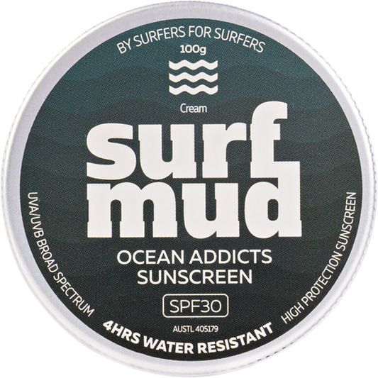 Ocean Addicts Sunscreen SPF 30 Tin
