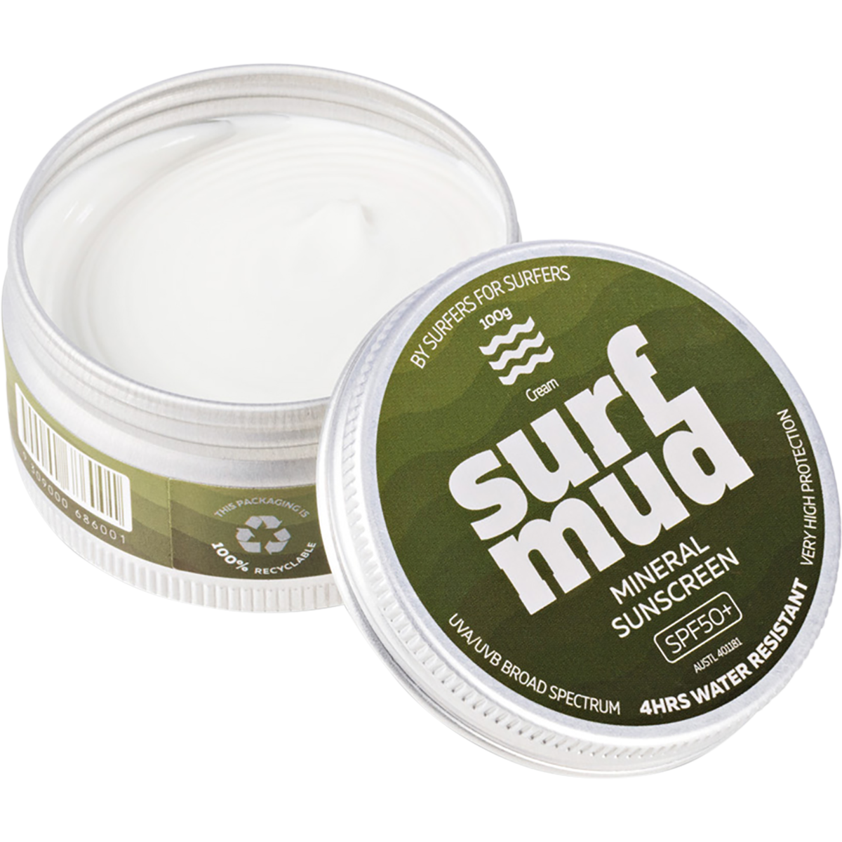 Mineral Sunscreen SPF 50+ Tin