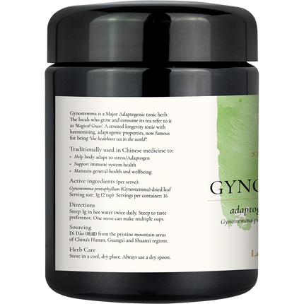 Gynostemma Tea - Left Side View
