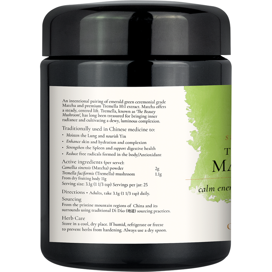 Tremella Matcha - Left Side View