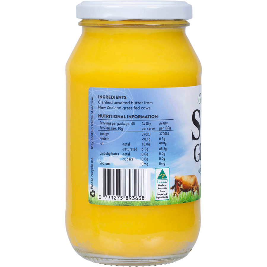 Grass Fed Ghee
