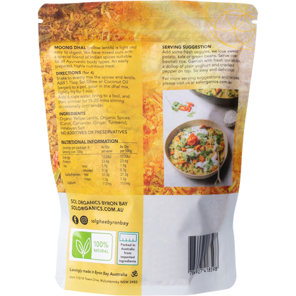 Moong Dhal Yellow Lentil Dhal Mix