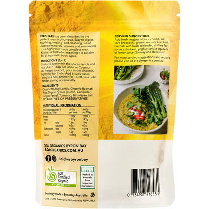 Kitchari Moong Dhal & Basmati Rice Mix