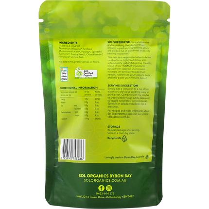 Superbroth Vegan Friendly Broth