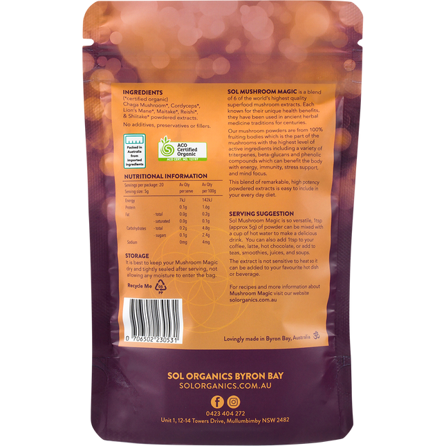 Mushroom Magic Super Mushroom Powder Blend