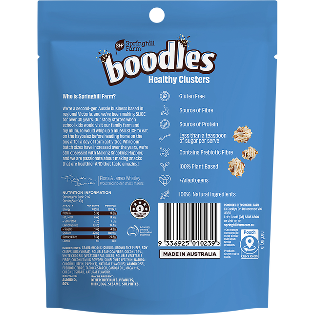 Boodles Healthy Clusters BLISS Coconut & Almond