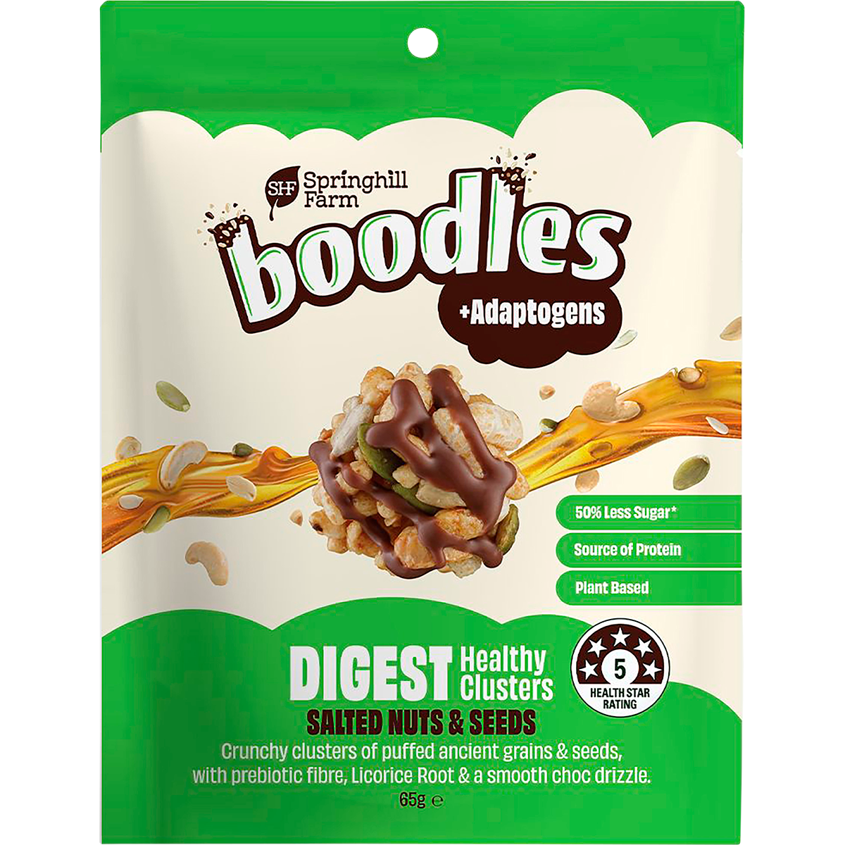 Boodles Healthy Clusters DIGEST Salted Nuts & Seeds