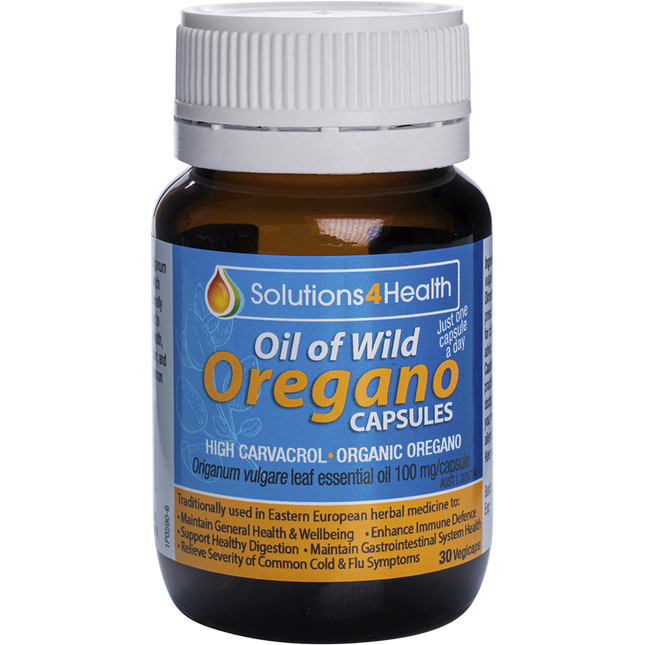 Oil of Wild Oregano VegeCaps