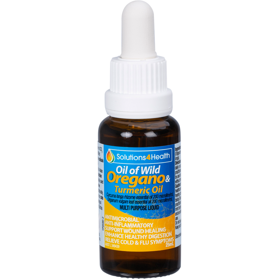 Oil of Wild Oregano with Turmeric Oil solutions 4 health oregano oil