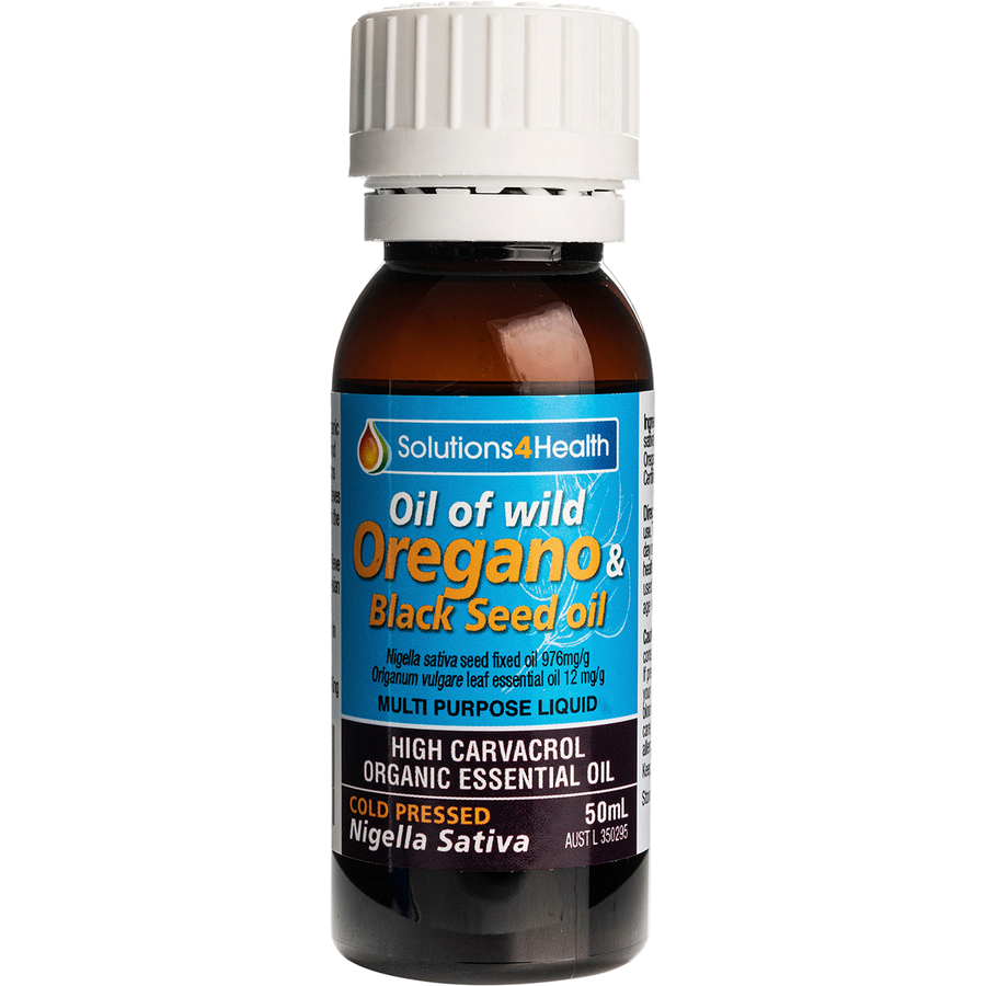Wild Oregano and Black Seed Oil Immune Support Blend