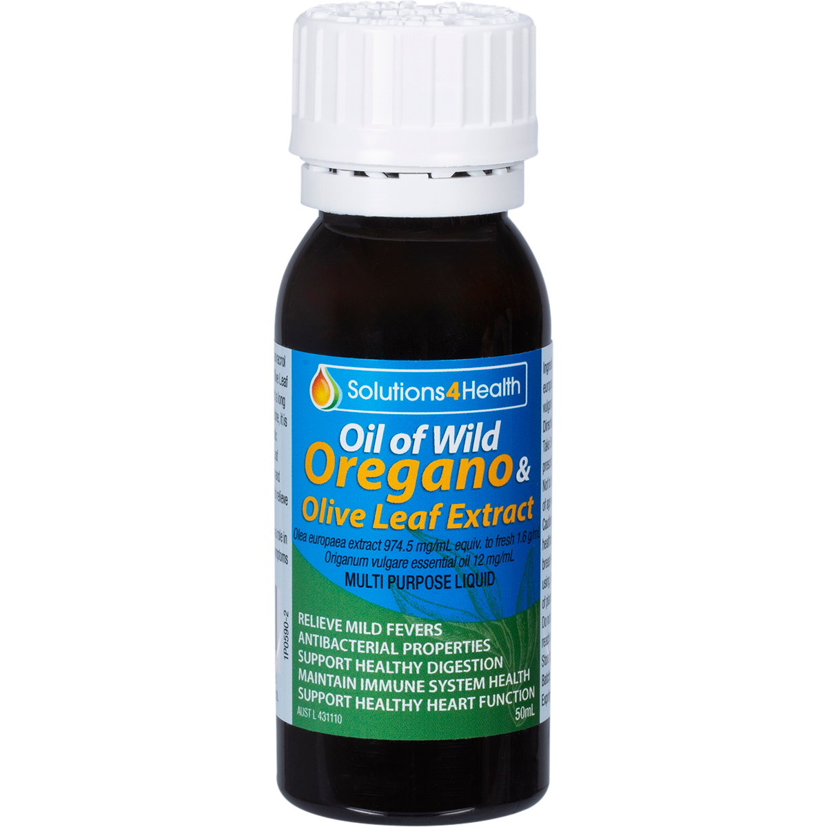 Fortified Defence Wild Oregano Olive Leaf & Peppermint