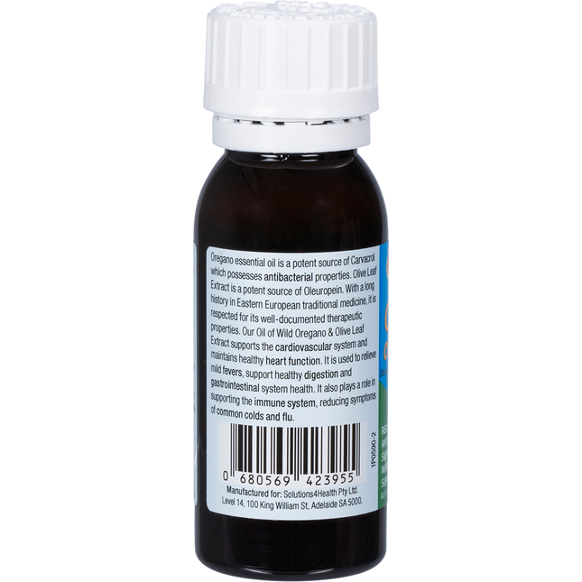 Fortified Defence Wild Oregano Olive Leaf & Peppermint